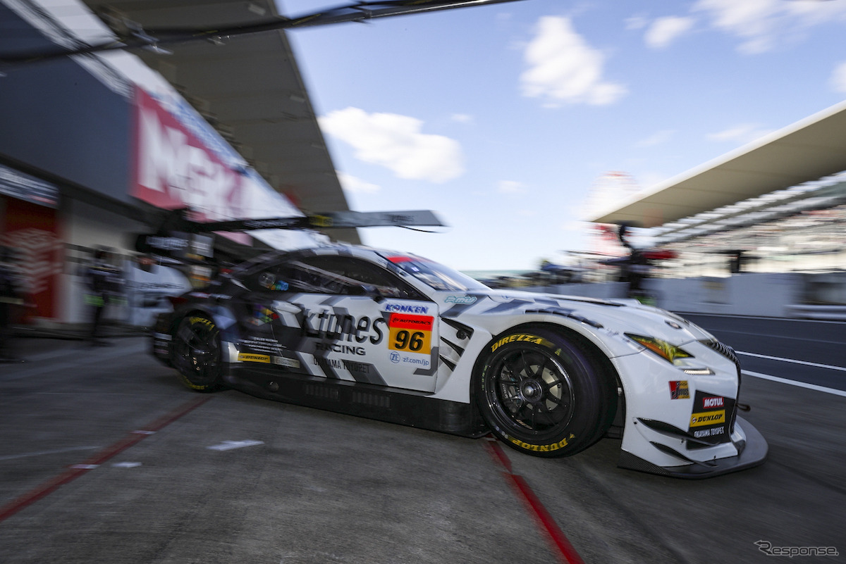 GT300クラスポールポジションのK-tunes RC F GT3