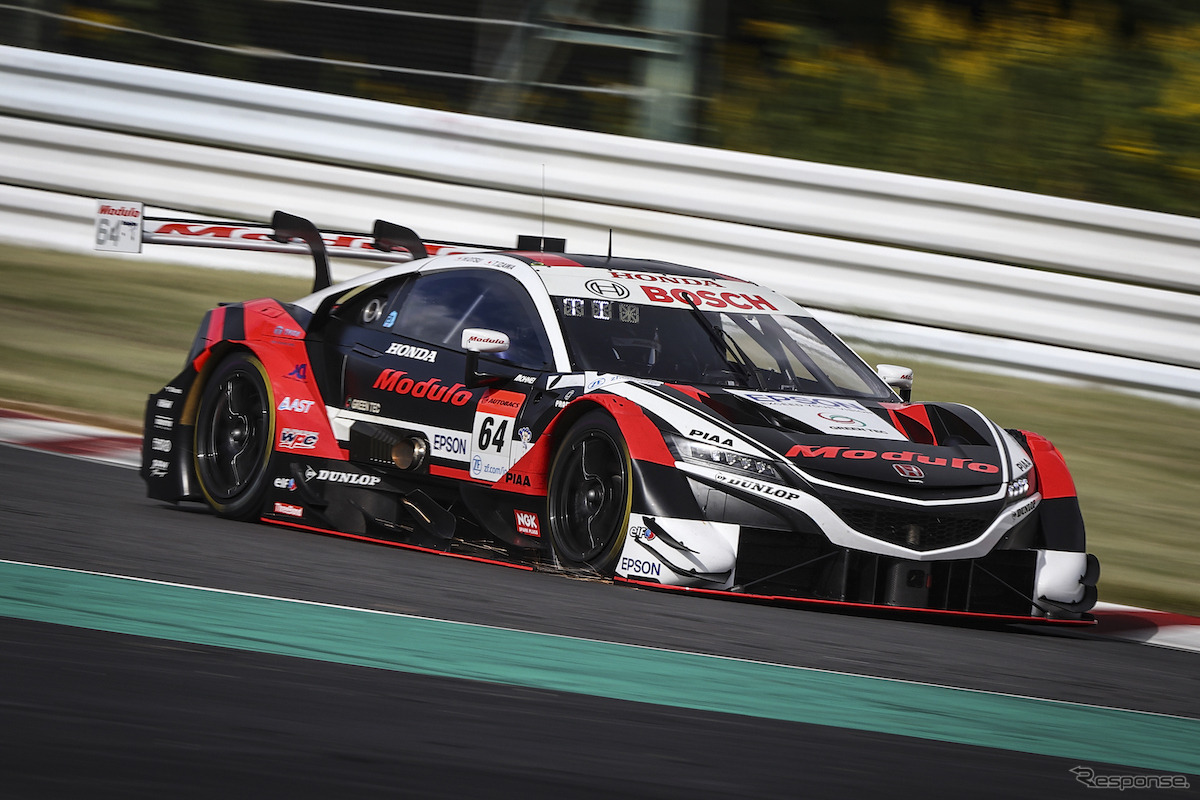 GT500クラス予選2位のModulo NSX-GT