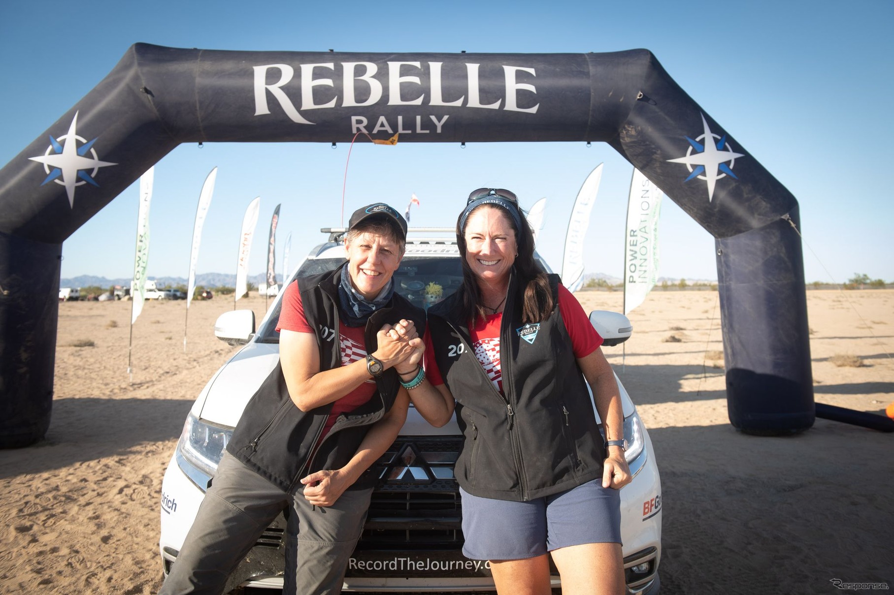 米「Rebelle Rally」に参戦した三菱 アウトランダー PHEV