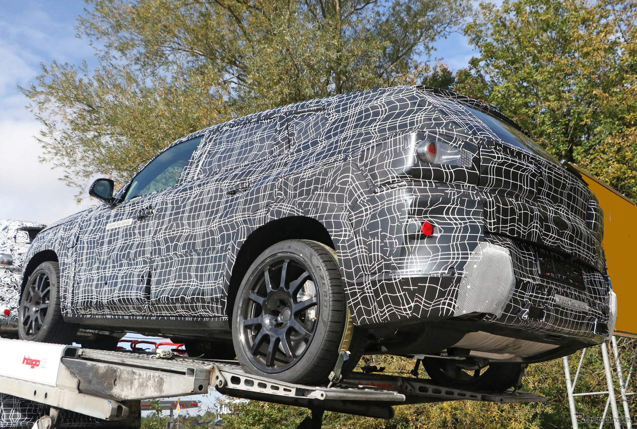 BMW X8 市販型プロトタイプ（スクープ写真）