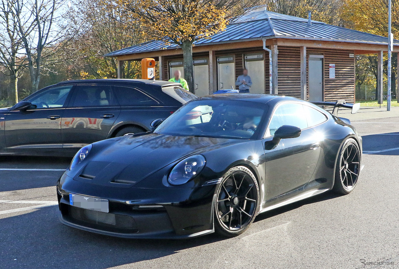 ポルシェ 911 GT3 次期型プロトタイプ（スクープ写真）