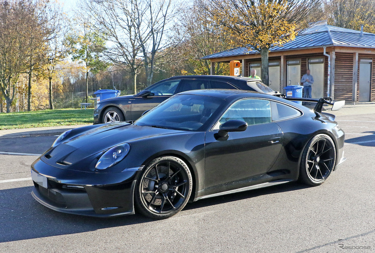 ポルシェ 911 GT3 次期型プロトタイプ（スクープ写真）