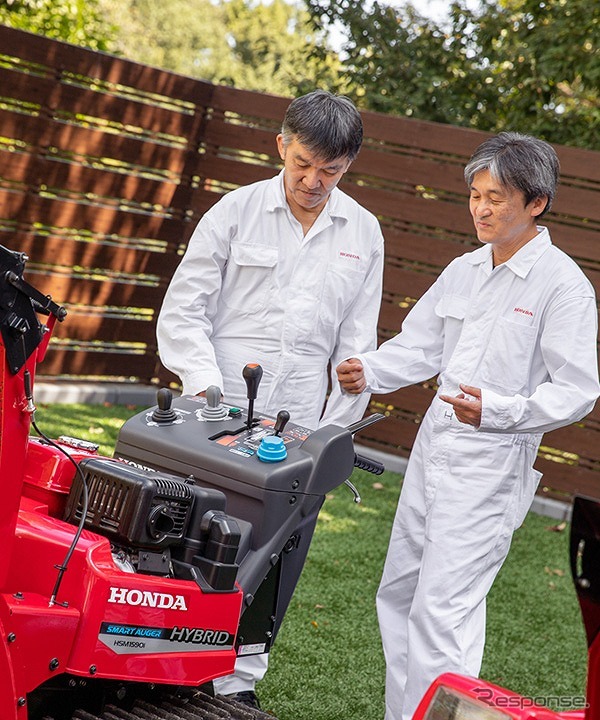 Honda除雪機40周年記念特設ページより