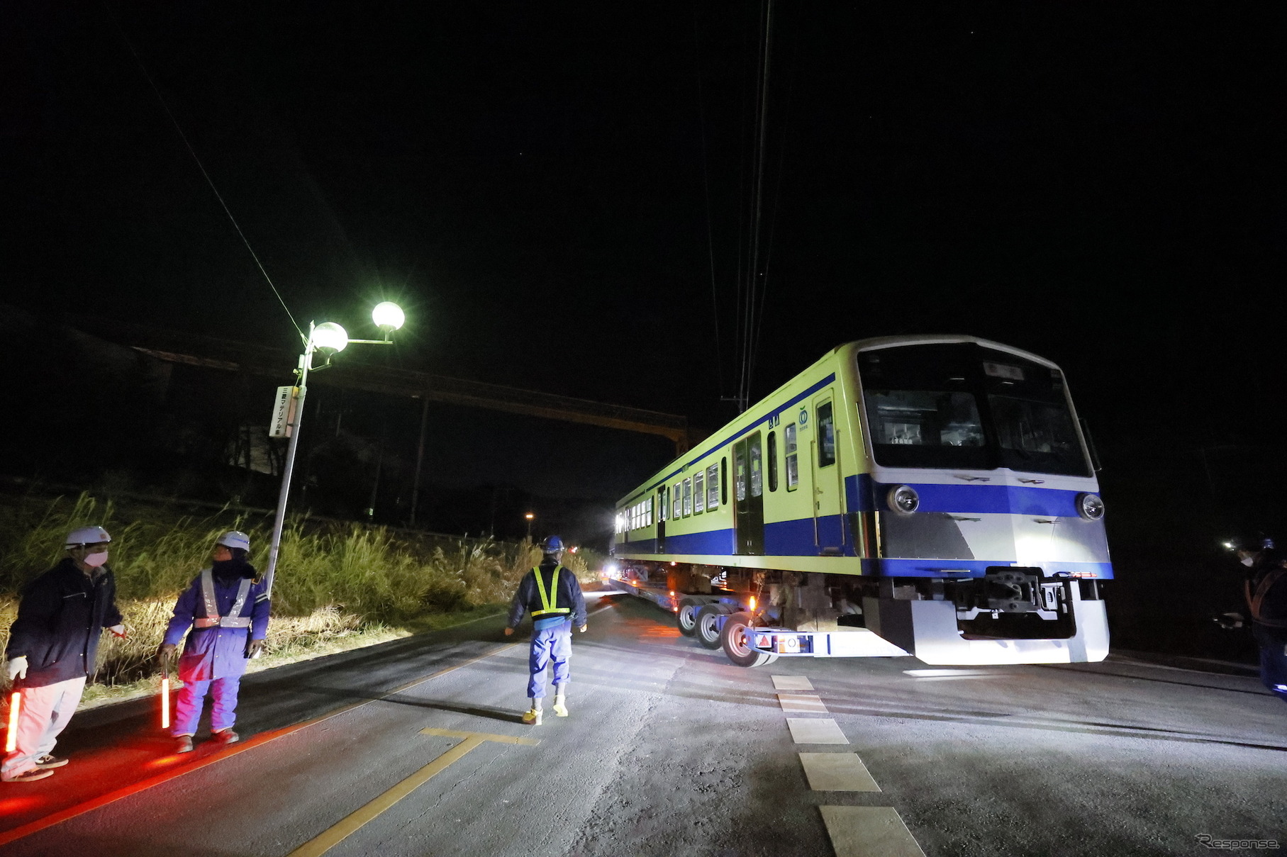 横瀬車両基地を出発