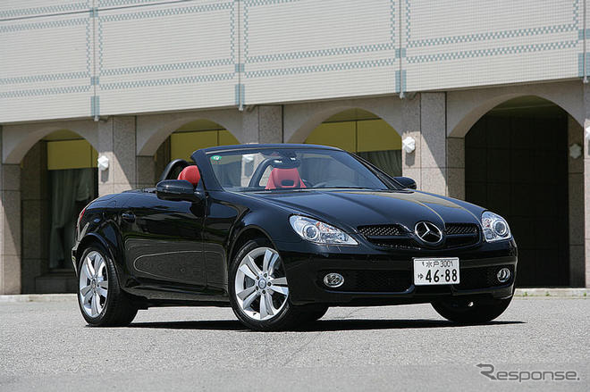 【メルセデスベンツ SLK マイナーチェンジ 解説】スポーティ感を増したスタイリング