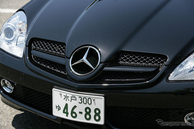 【メルセデスベンツ SLK マイナーチェンジ 解説】スポーティ感を増したスタイリング
