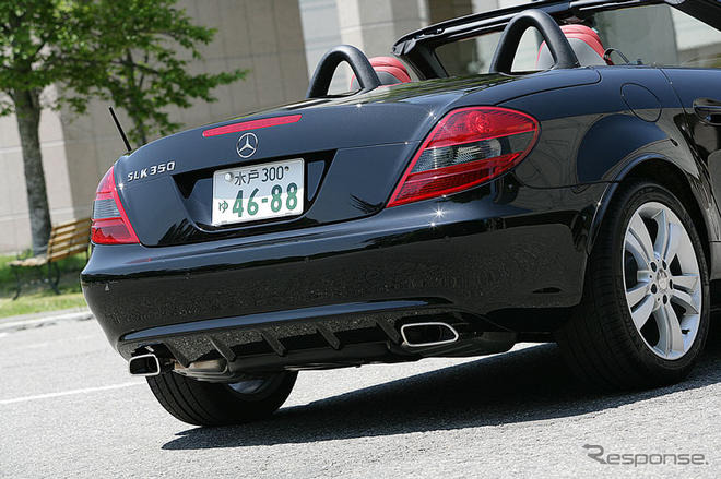 【メルセデスベンツ SLK マイナーチェンジ 解説】スポーティ感を増したスタイリング
