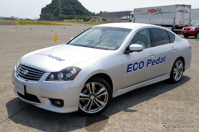 【日産 先進技術試乗】「ecoペダルは量販車にも導入したい」…日産執行役員