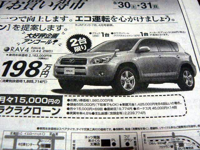 【新車値引き情報】そろそろSUVもいいかな