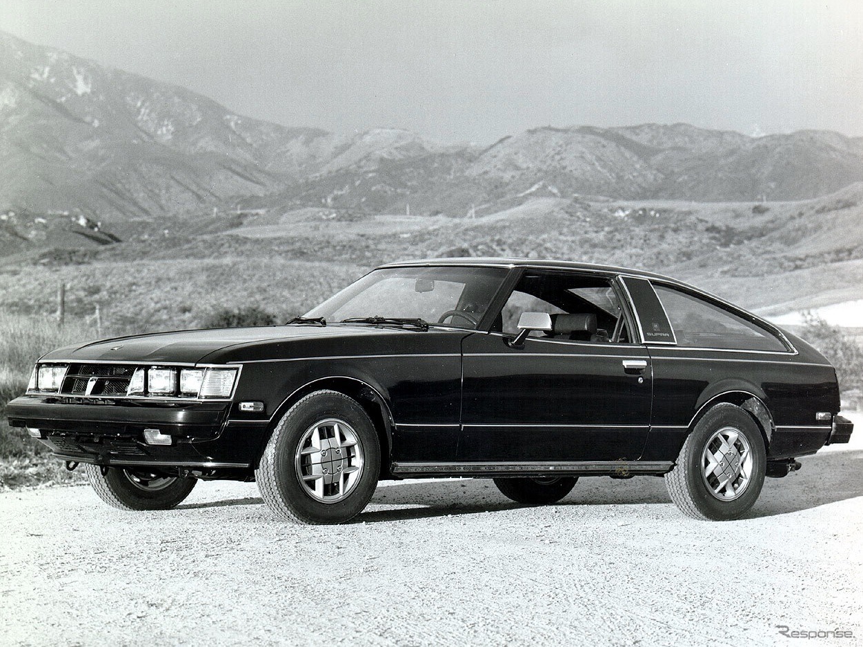 トヨタ・セリカスープラ（1976年型）。北米で「スープラ」、日本で「XX」のサブネームがついた高性能派生車。