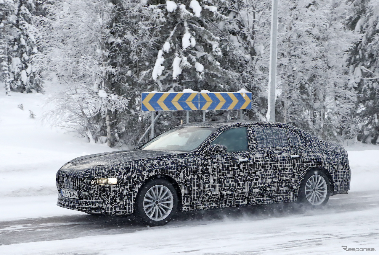 BMW 7シリーズ 次期型プロトタイプ（スクープ写真）