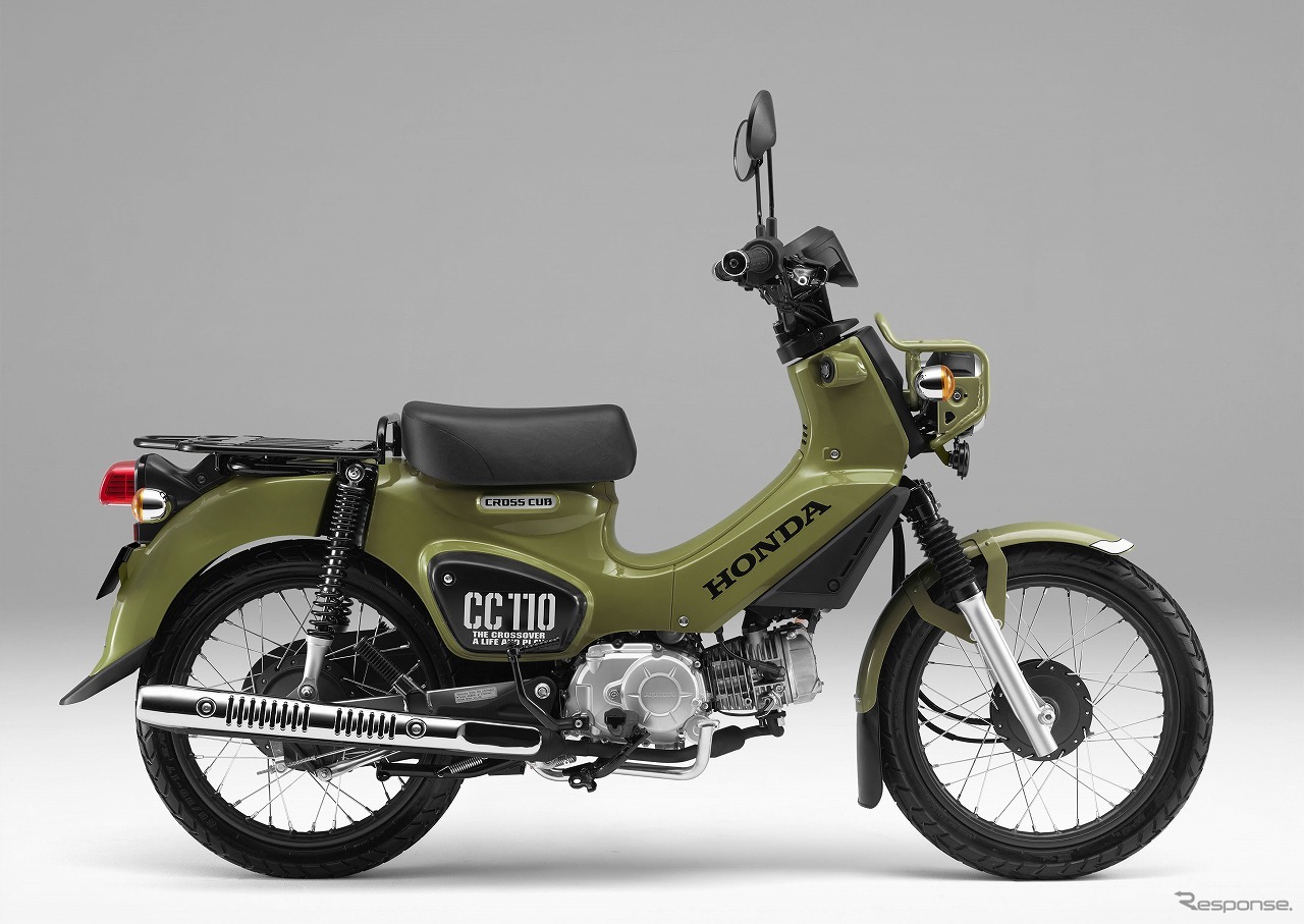 ホンダ クロスカブ110（カムフラージュグリーン）