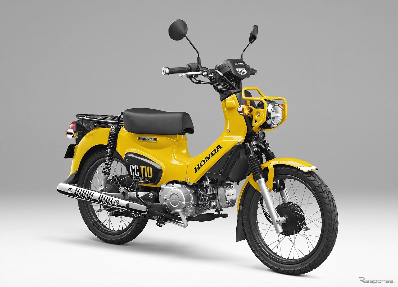 ホンダ クロスカブ110（パールシャイニングイエロー）