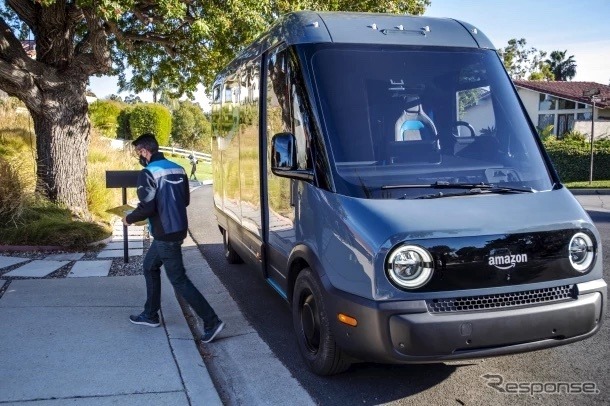 アマゾンが配送用に10万台を導入する新型EVの公道テスト