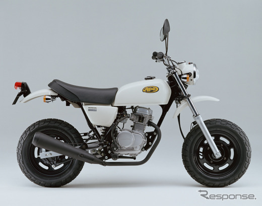 パワーアップだ!!　ホンダ『エイプ』に100ccエンジン搭載モデル登場
