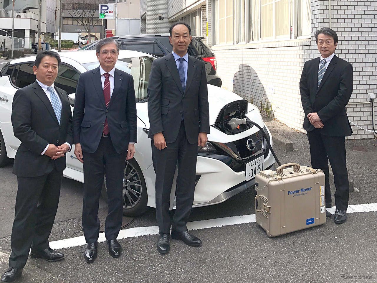 名古屋市獣医師会と日産自動車、電気自動車を活用した「災害連携協定」を締結