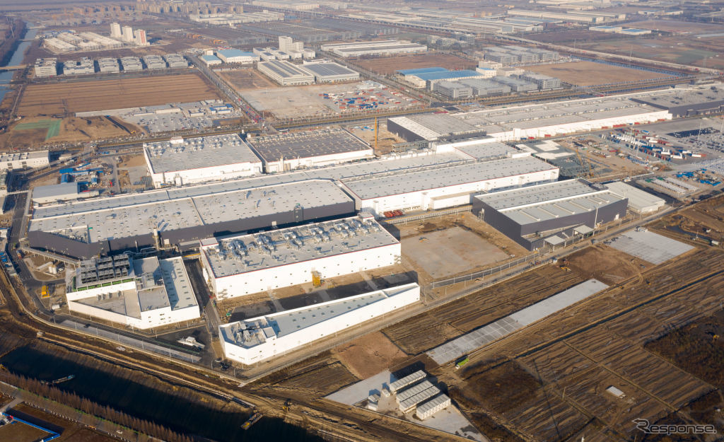 テスラの上海工場