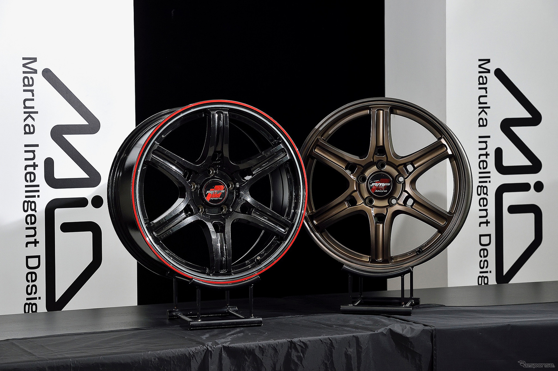 RMP RACING R60【クリスタルブラック/デュアルポリッシュ/レッド&クリア(左)、クラシカルブロンズ(右)】