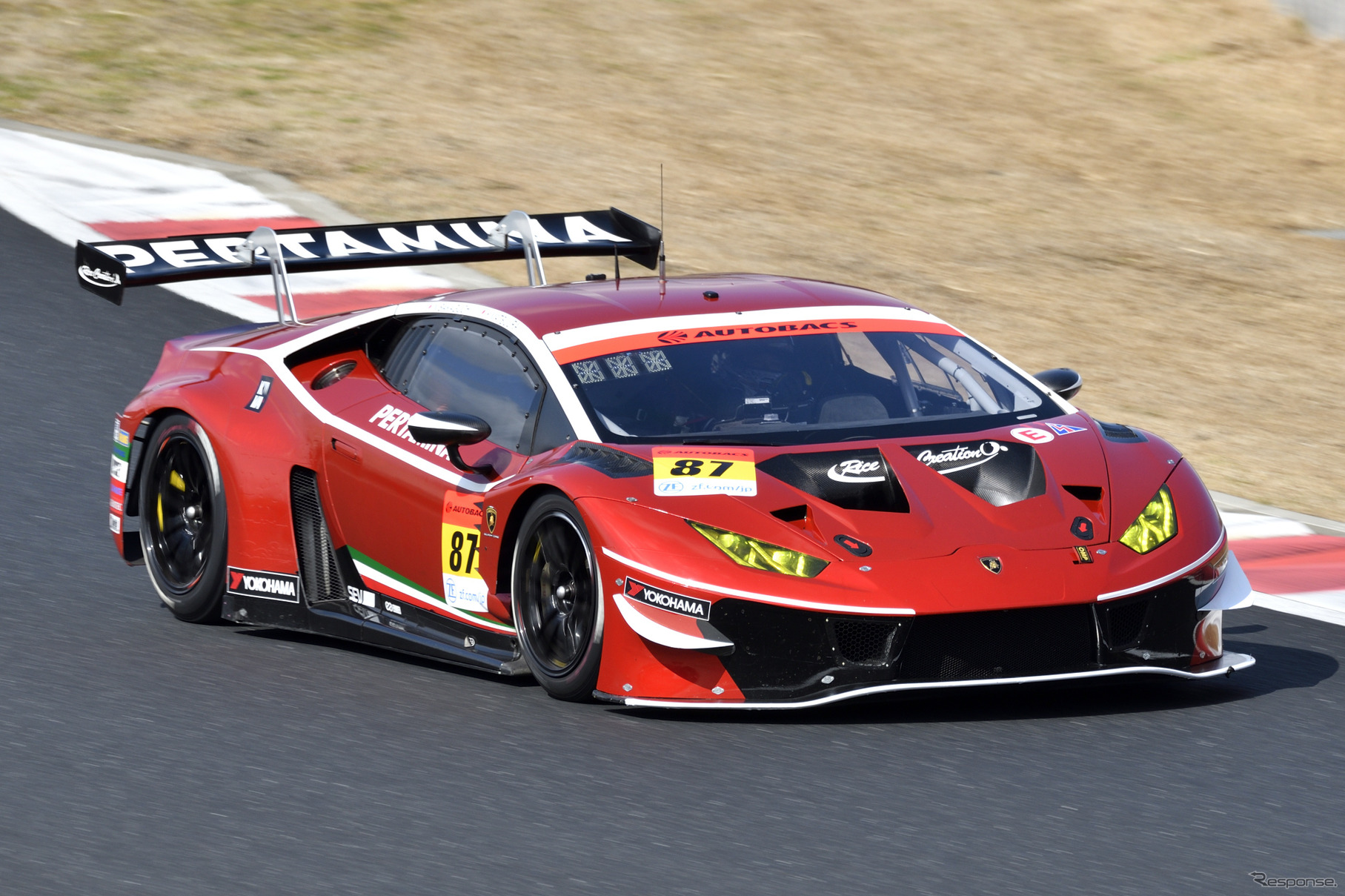 SUPER GT岡山公式テスト出走車一覧（GT300編）