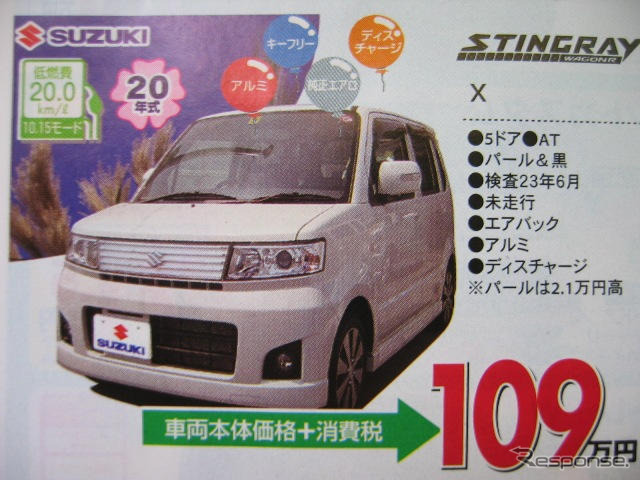 【敬老の日値引き情報】暮らしのパートナー、軽自動車…ワゴンR を中心に