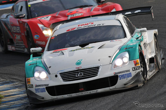 【SUPER GT 第7戦】決勝…GT-R が7戦中5勝、気がつけば SC430