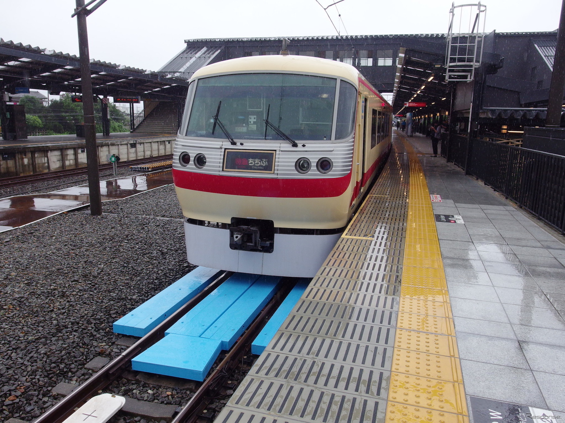 「西武ちちプラレール駅」（2019年7月、西武秩父駅）