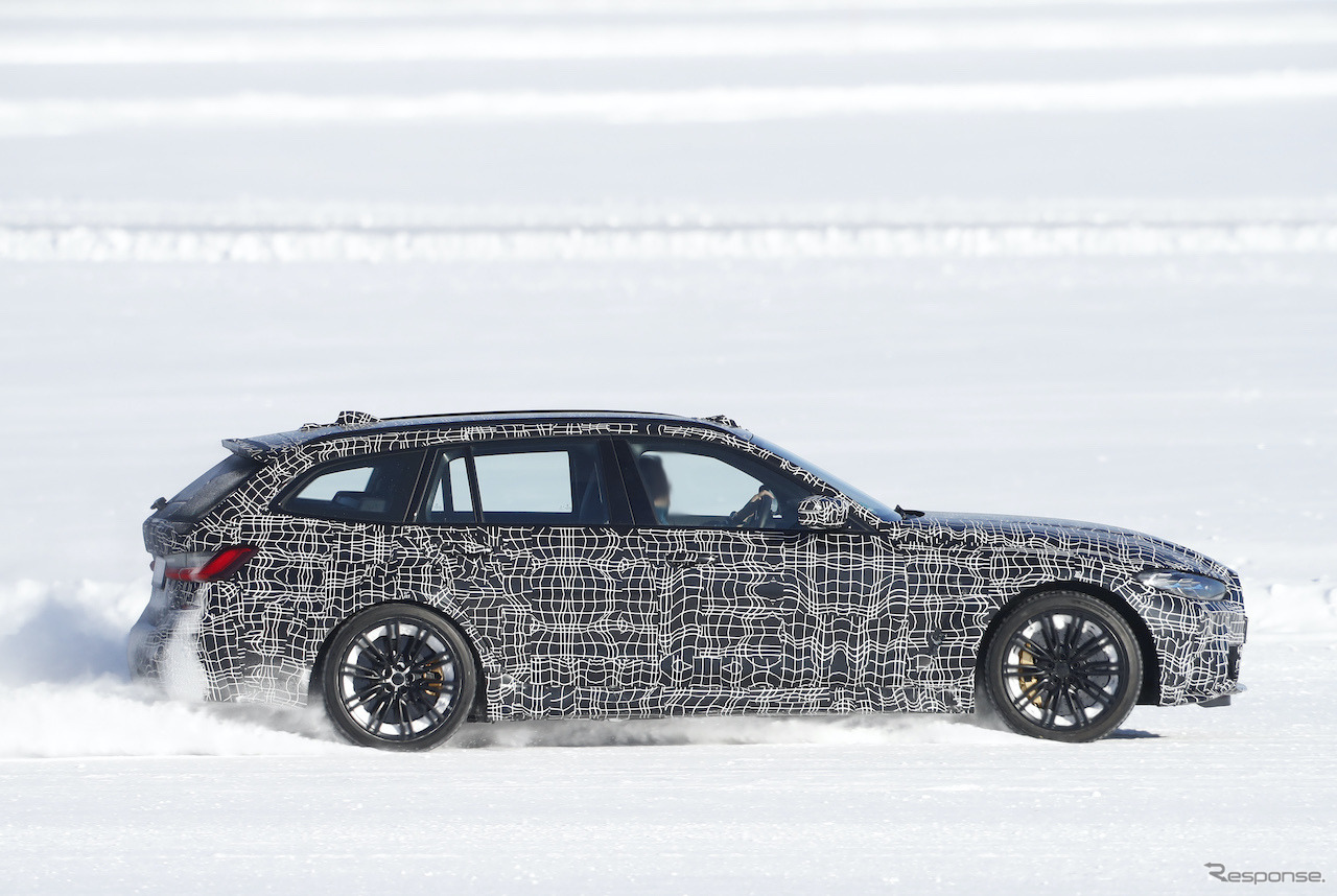BMW M3ツーリング プロトタイプ（スクープ写真）