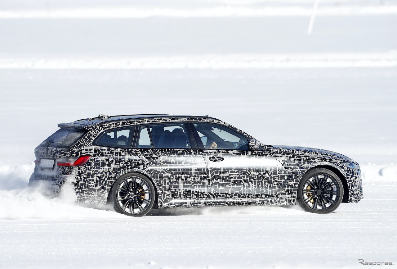 BMW M3ツーリング プロトタイプ（スクープ写真）