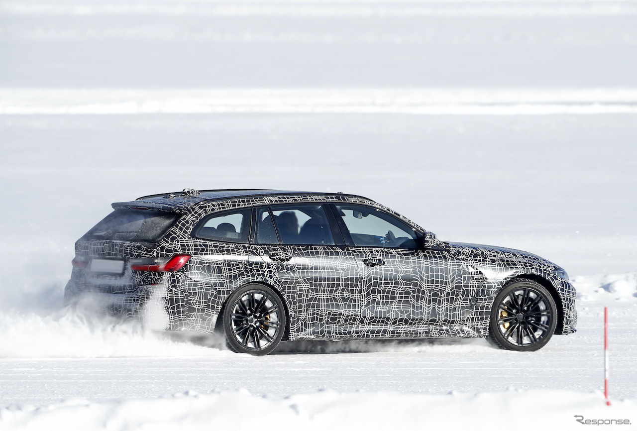 BMW M3ツーリング プロトタイプ（スクープ写真）