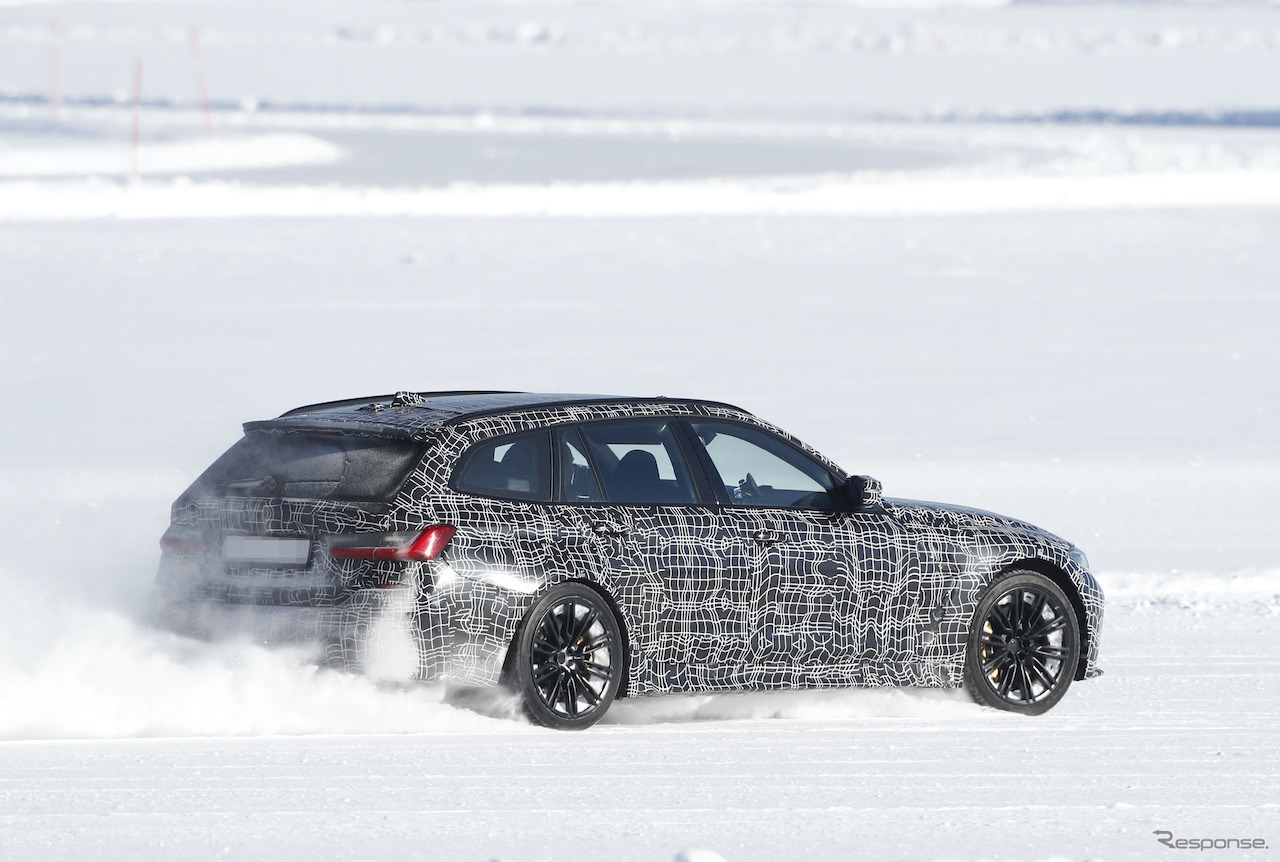 BMW M3ツーリング プロトタイプ（スクープ写真）