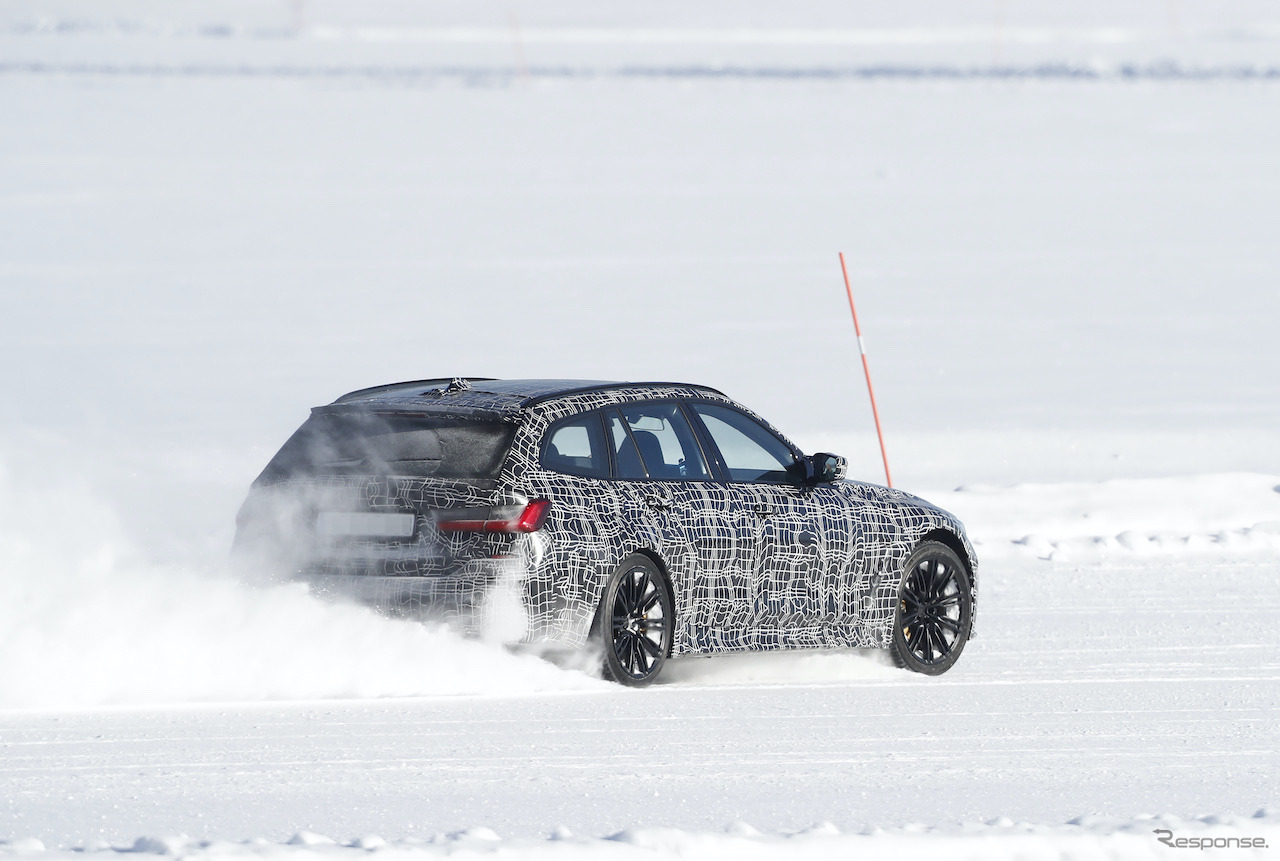BMW M3ツーリング プロトタイプ（スクープ写真）
