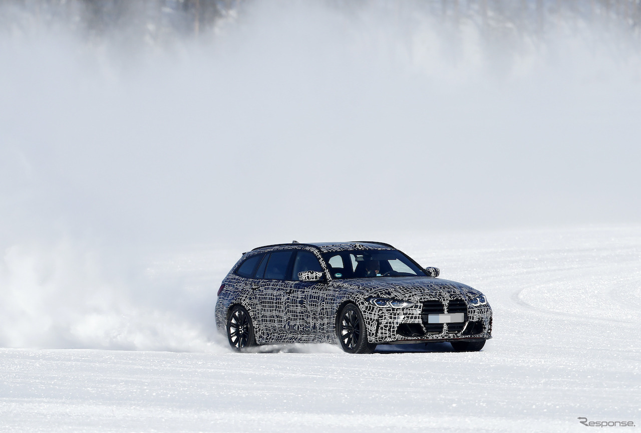 BMW M3ツーリング プロトタイプ（スクープ写真）