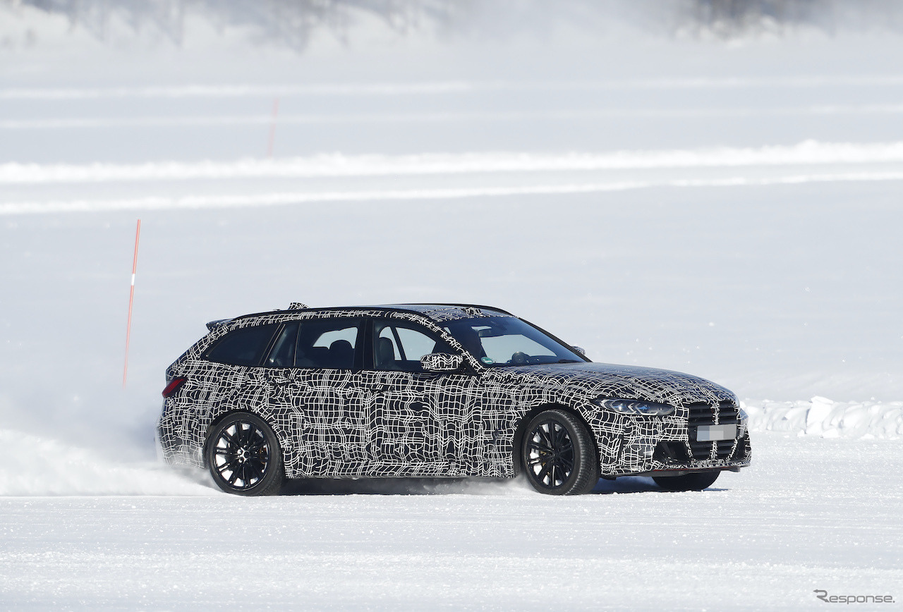 BMW M3ツーリング プロトタイプ（スクープ写真）