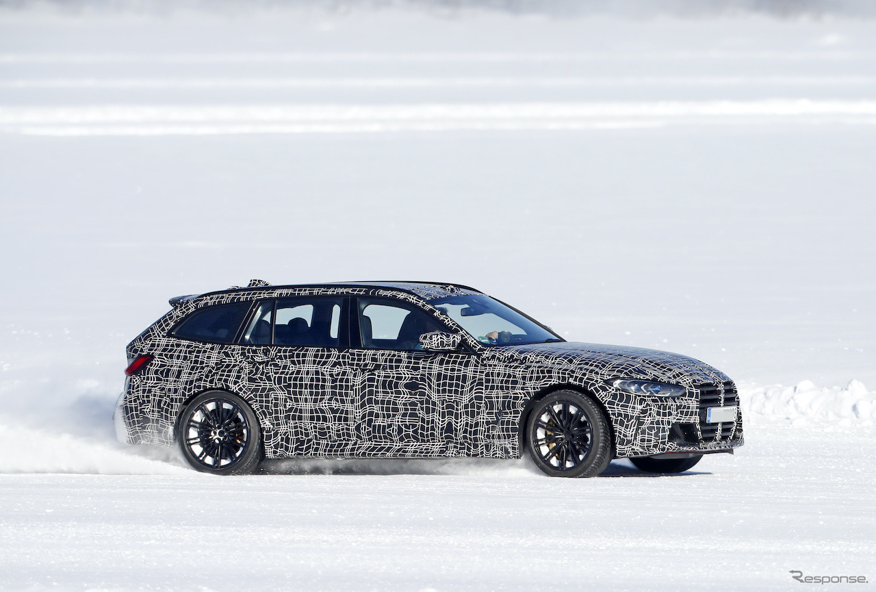BMW M3ツーリング プロトタイプ（スクープ写真）