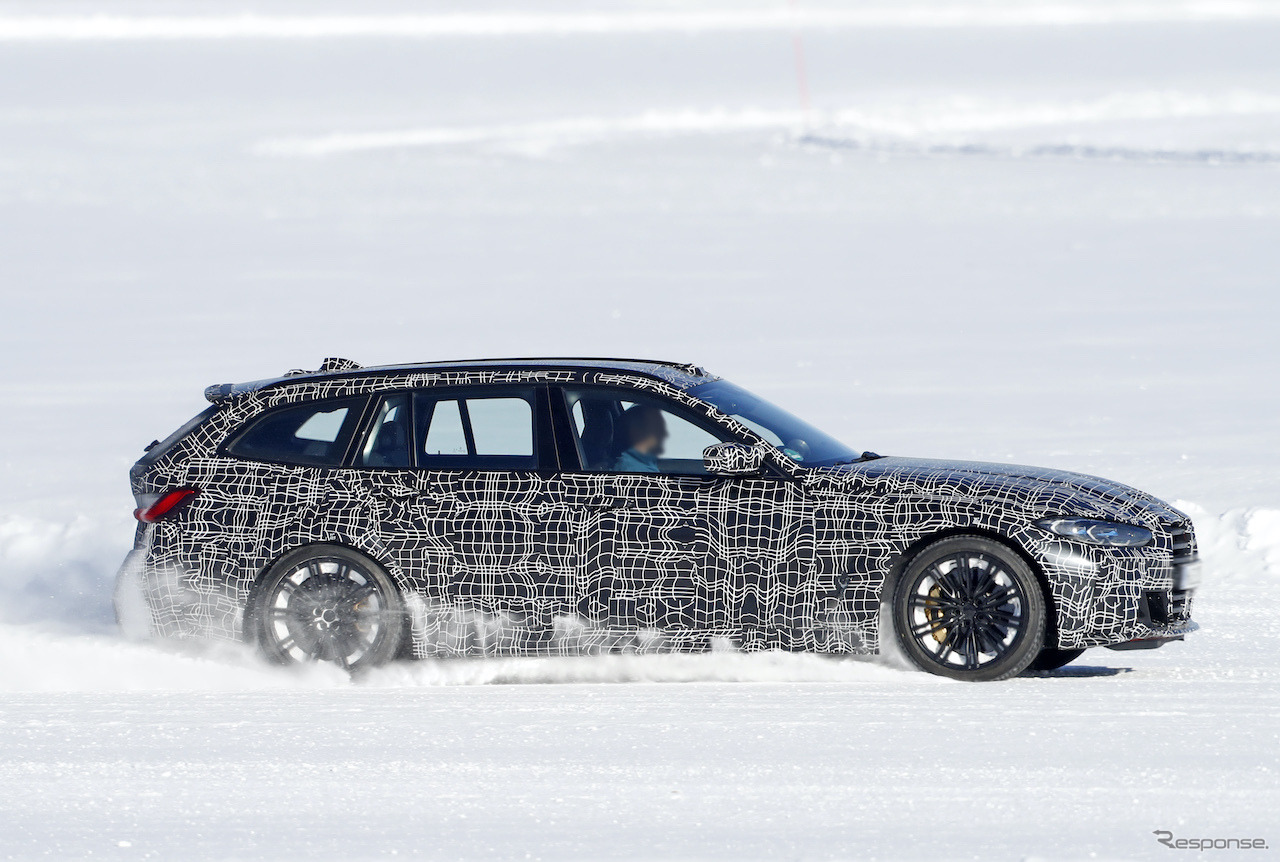 BMW M3ツーリング プロトタイプ（スクープ写真）