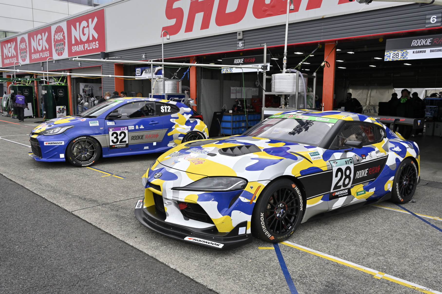 ピットビューイングの様子