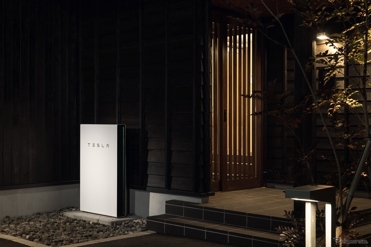 「古民家の宿 川の音 離れ」へ設置されたPowerwall