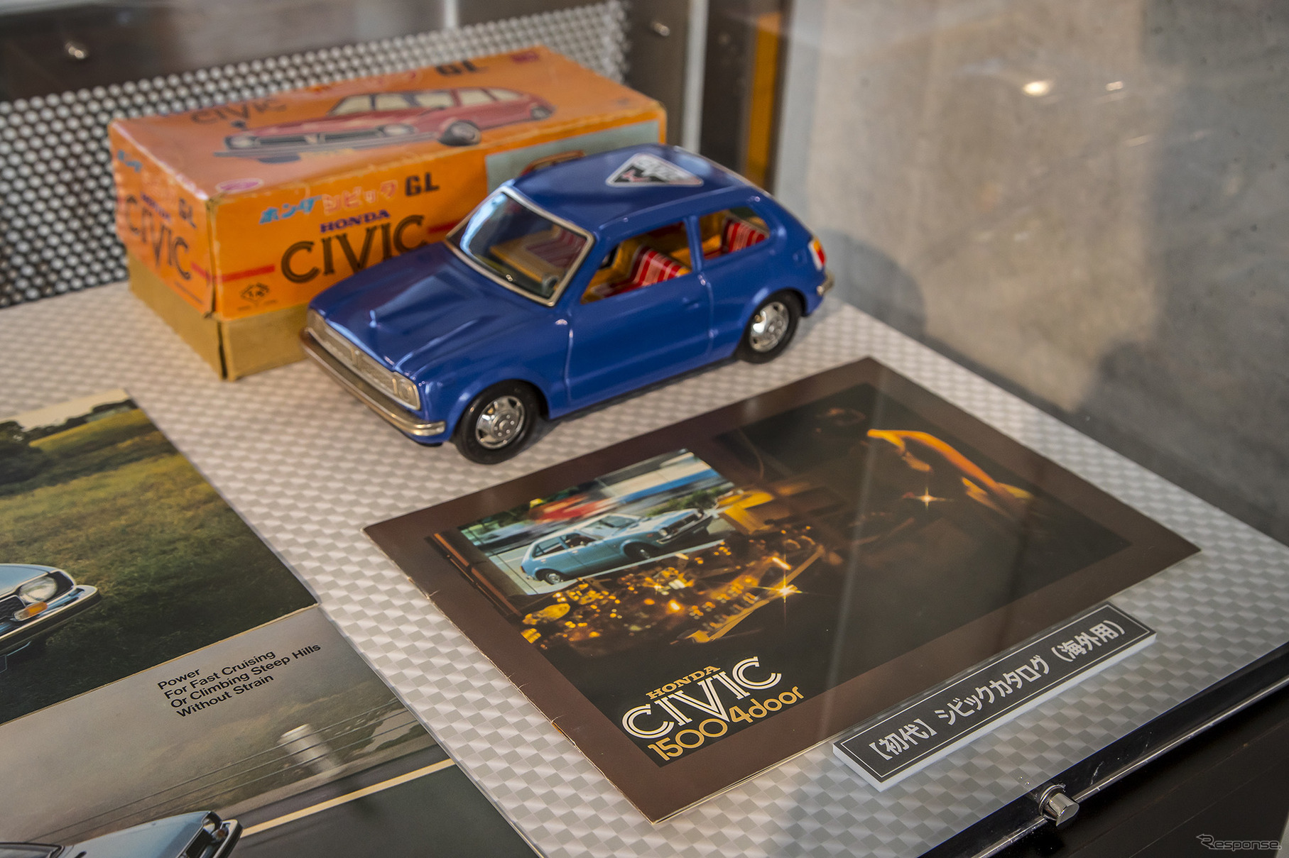 ホンダ・コレクションホールで開催されている企画展“CIVIC WORLD”