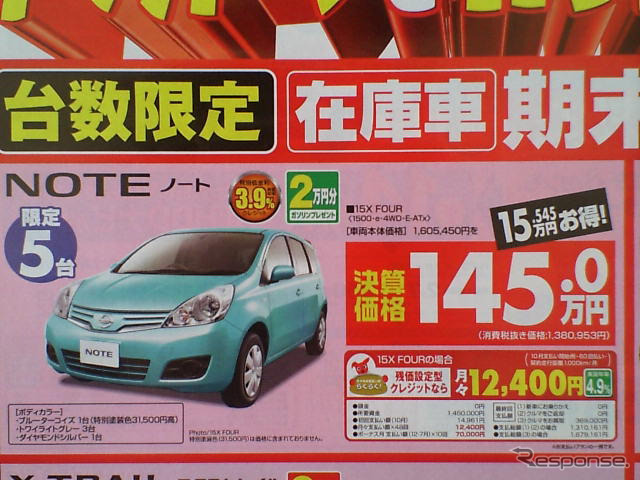 【秋分の日値引き情報】このプライスでコンパクトカー