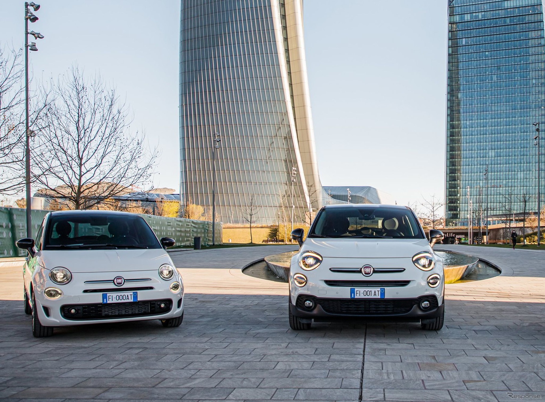 フィアット 500 シリーズの「ハイ、グーグル」仕様車