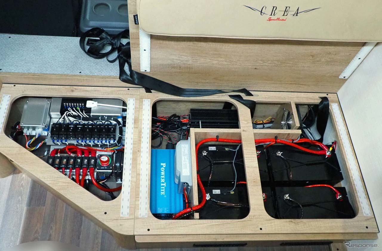 クレアに搭載されたハイパーEVOの全体