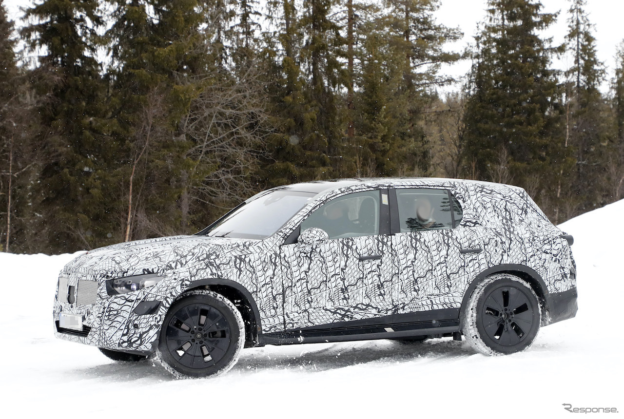 メルセデスベンツ GLC 次期型プロトタイプ（スクープ写真）