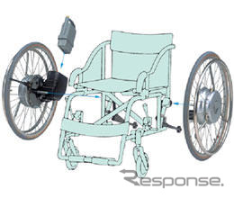 ヤマハ、車いす用電動補助ユニットでダ・ヴィンチ賞を受賞