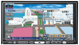 パイオニア、HDD楽ナビ 新製品4機種発売…スマートループ対応力を強化
