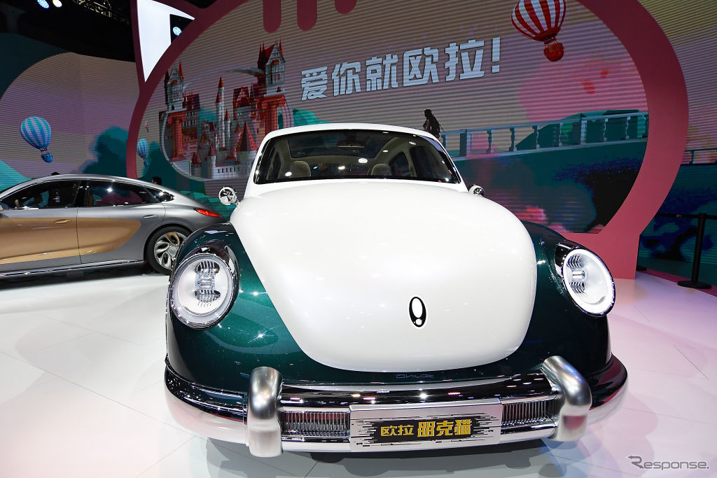 長城汽車ORAの新型EV、パンクキャット（上海モーターショー2021）