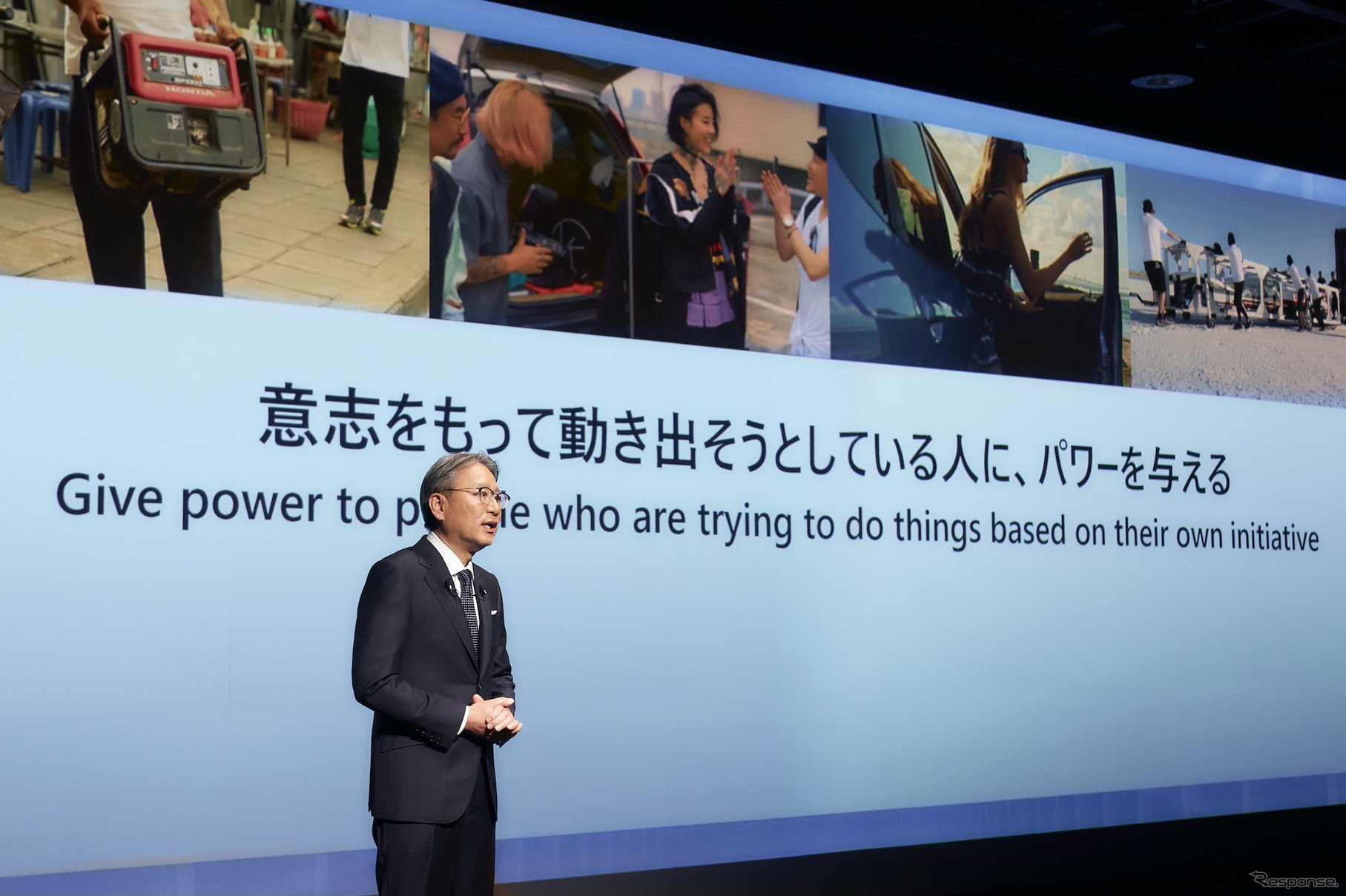 三部代表取締役社長就任会見（4月23日）