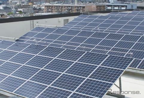 郵便局の屋上に太陽光発電設備を整備（イメージ）