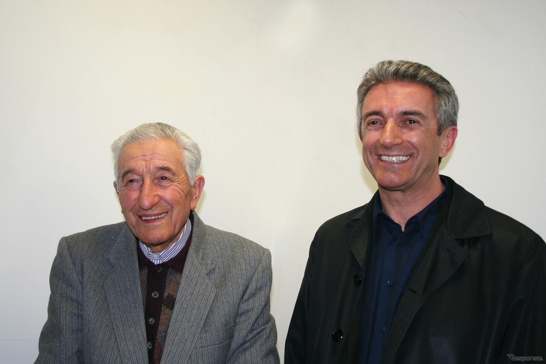 ピエールアンジェロ・マッフィオード（右）とコルネリオ・マッフィオード（左。2006年）