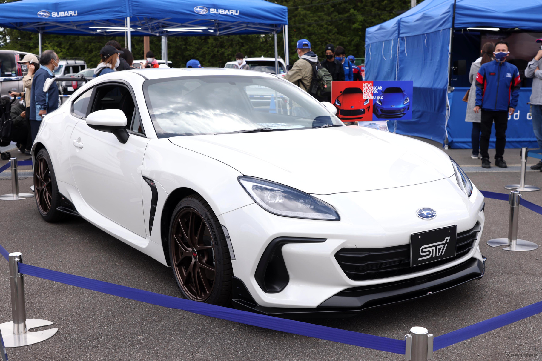 スバルBRZ STIパフォーマンスパーツ装着車