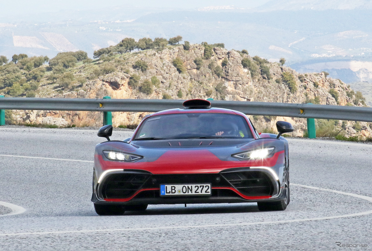 メルセデス AMG One 市販型プロトタイプ（スクープ写真）
